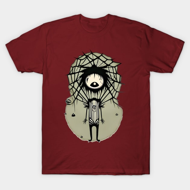 The Spider's Save : A Halloween Tale - Halloween 2023 T-Shirt by J44IART